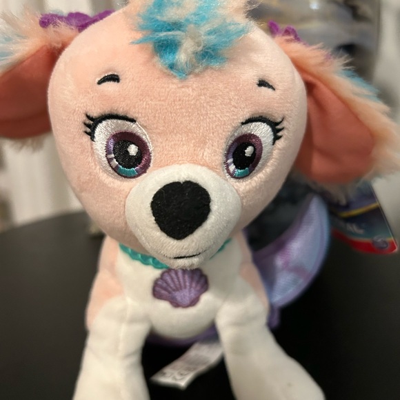 Nickelodeon Paw Patrol Coral 🪸Plush with Blue and Purple has tags attached. - Picture 4 of 4